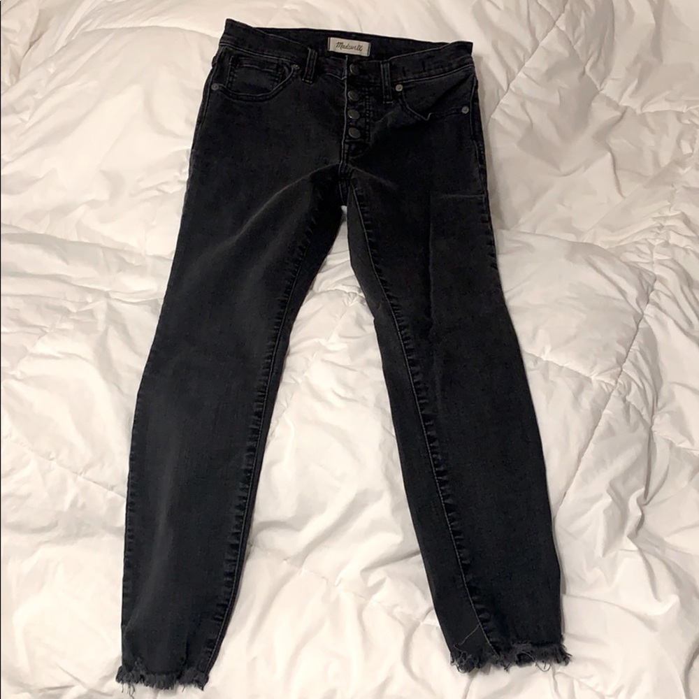 Madewell Black Skinny Jeans
